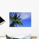 Palm Tree Against Perfect Sky Wall Mural