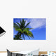 Palm Tree Against Perfect Sky Wall Mural