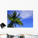 Palm Tree Against Perfect Sky Wall Mural