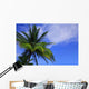 Palm Tree Against Perfect Sky Wall Mural