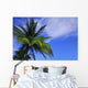 Palm Tree Against Perfect Sky Wall Mural