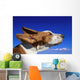 Dog With Ears In The Wind Wall Mural
