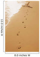 A Walk On The Beach Wall Mural