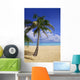 Palm Tree On Tropical Beach Wall Mural