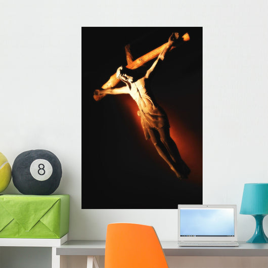 Jesus On The Cross Wall Mural