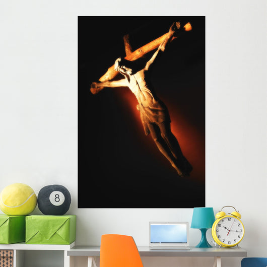 Jesus On The Cross Wall Mural