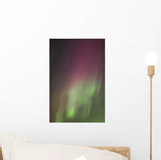Northern Lights, Edmonton, Alberta, Canada Wall Mural