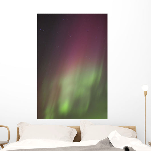Northern Lights, Edmonton, Alberta, Canada Wall Mural