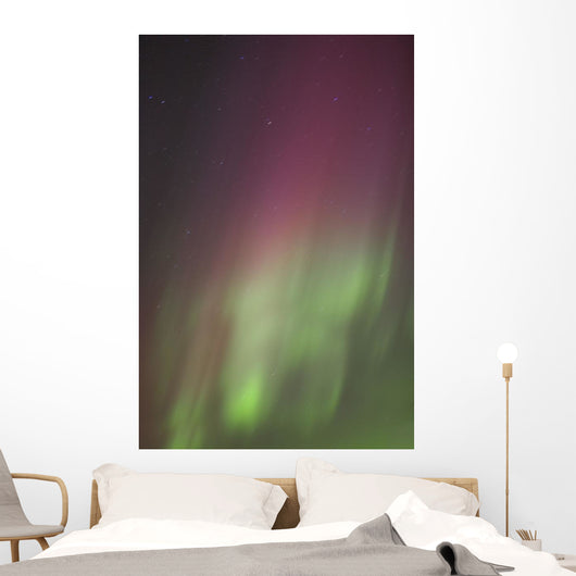 Northern Lights, Edmonton, Alberta, Canada Wall Mural