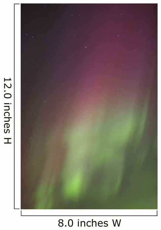 Northern Lights, Edmonton, Alberta, Canada Wall Mural