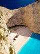 Zakynthos Shipwreck Wall Decal