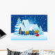 Christmas Night Wall Mural