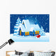 Christmas Night Wall Mural