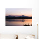 Fire near Mt Washington Wall Decal