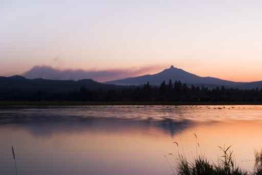 Fire near Mt Washington Wall Decal