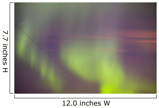 Twilight With Northern Lights Wall Mural