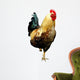 Colorful Rooster Wall Decal