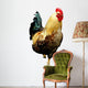 Colorful Rooster Wall Decal