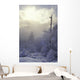Snow Covered Trees, Vancouver, British Columbia, Canada Wall Mural