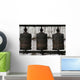 Wooden Prayer Wheels Wall Mural
