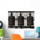 Wooden Prayer Wheels Wall Mural