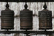 Wooden Prayer Wheels Wall Mural