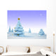 Snow Wall Mural