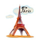 World Famous Eiffel Tower Wall Decal