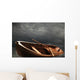 Wooden Rowboat Wall Mural