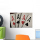 Four Aces Wall Mural