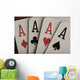 Four Aces Wall Mural