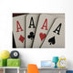 Four Aces Wall Mural