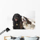 Pair Of Canine Friends Wall Mural
