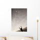 Balloon Floating Away In The Sky Wall Mural