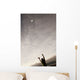 Balloon Floating Away In The Sky Wall Mural