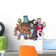 Classic Halloween Monsters Wall Decal