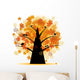 Maple Tree Autumn Leaf Fall Wall Decal