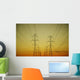 Electricity Pylons Wall Mural