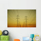 Electricity Pylons Wall Mural