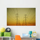 Electricity Pylons Wall Mural