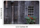 Wooden Building And Window Box Wall Mural