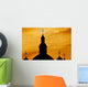 Crosses On Steeples Wall Mural