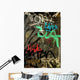 Graffiti On Wall Wall Mural