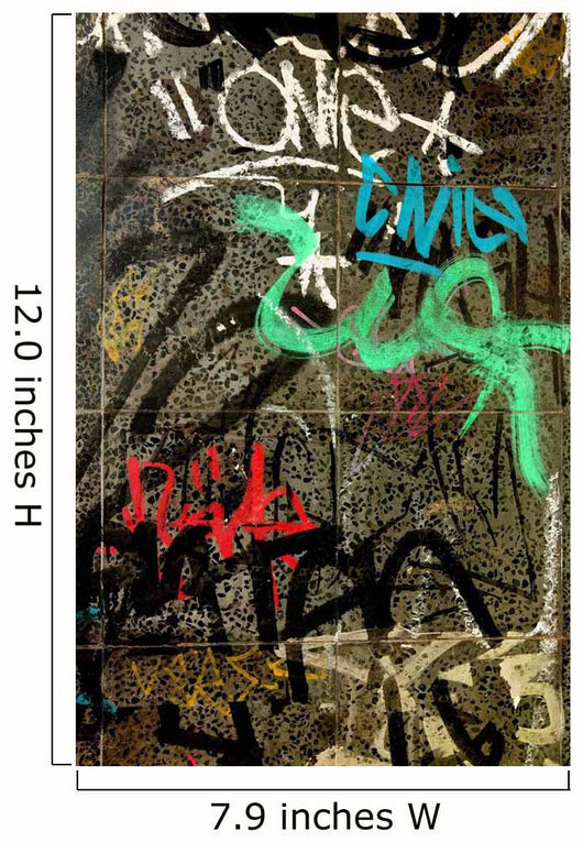 Graffiti On Wall Wall Mural