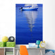 Sailboat On Water Wall Mural
