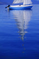 Sailboat On Water Wall Mural