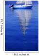 Sailboat On Water Wall Mural