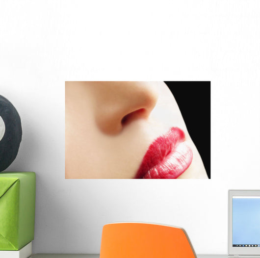 Lips Wall Mural