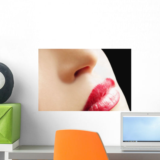 Lips Wall Mural