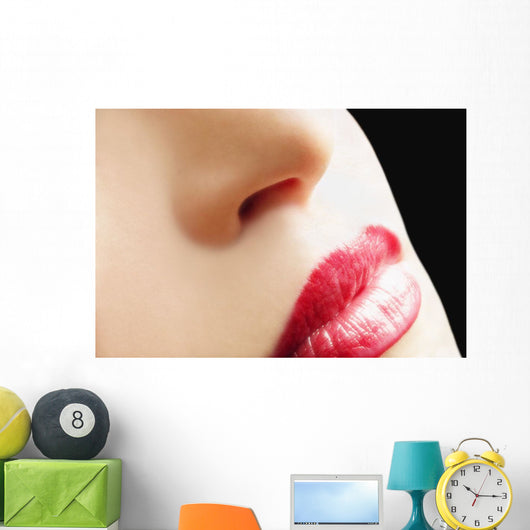 Lips Wall Mural